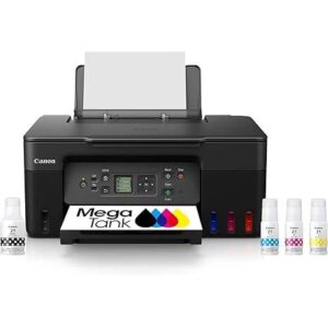 Canon MegaTank G3270 All-in-One Wireless Inkjet Printer. for Home Use, Print, Scan and Copy, Black
