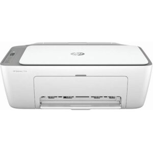 HP DeskJet 2755e Wireless Color inkjet-printer, Print, scan, copy, Easy setup, Mobile printing, Best-for home, 3 months of Instant Ink included,white